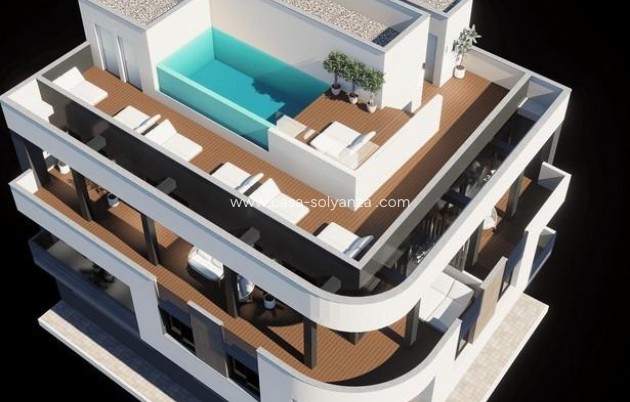 Apartment / flat - New Build - Torrevieja - Center
