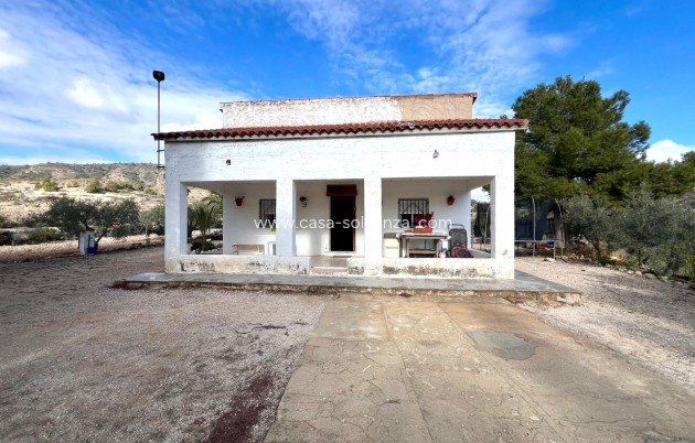 Country Property/Finca - Resale - Monóvar - Inland