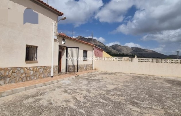 Country Property/Finca - Revente - Hondón de las Nieves - Inland