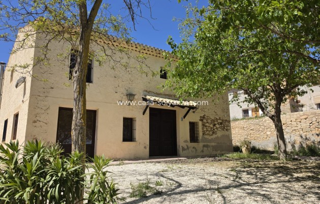 Country Property/Finca - Wiederverkauf - Monóvar - Inland