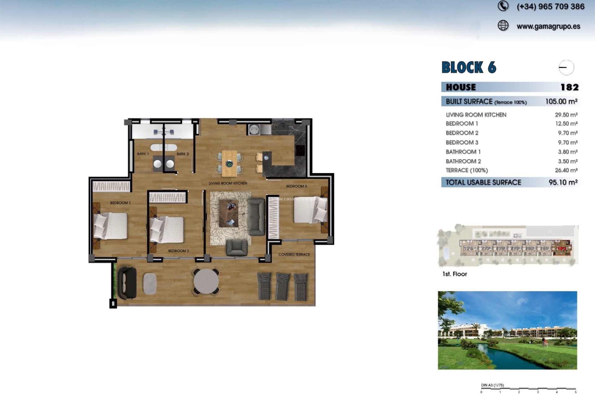 Herverkoop - Appartement / flat - Los Alcázares - La Serena Golf