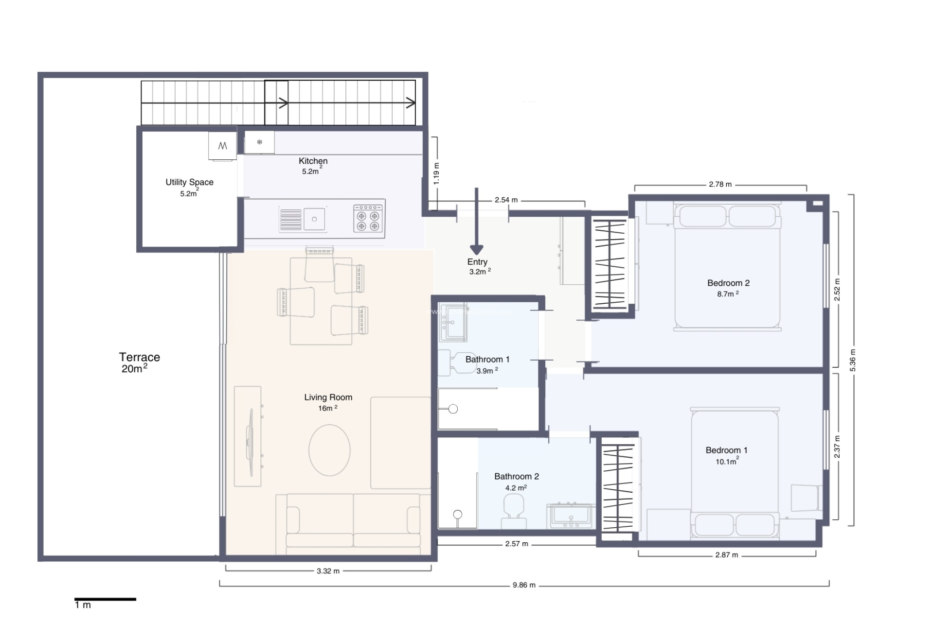 Herverkoop - Appartement / flat - Orihuela Costa - Costa Blanca