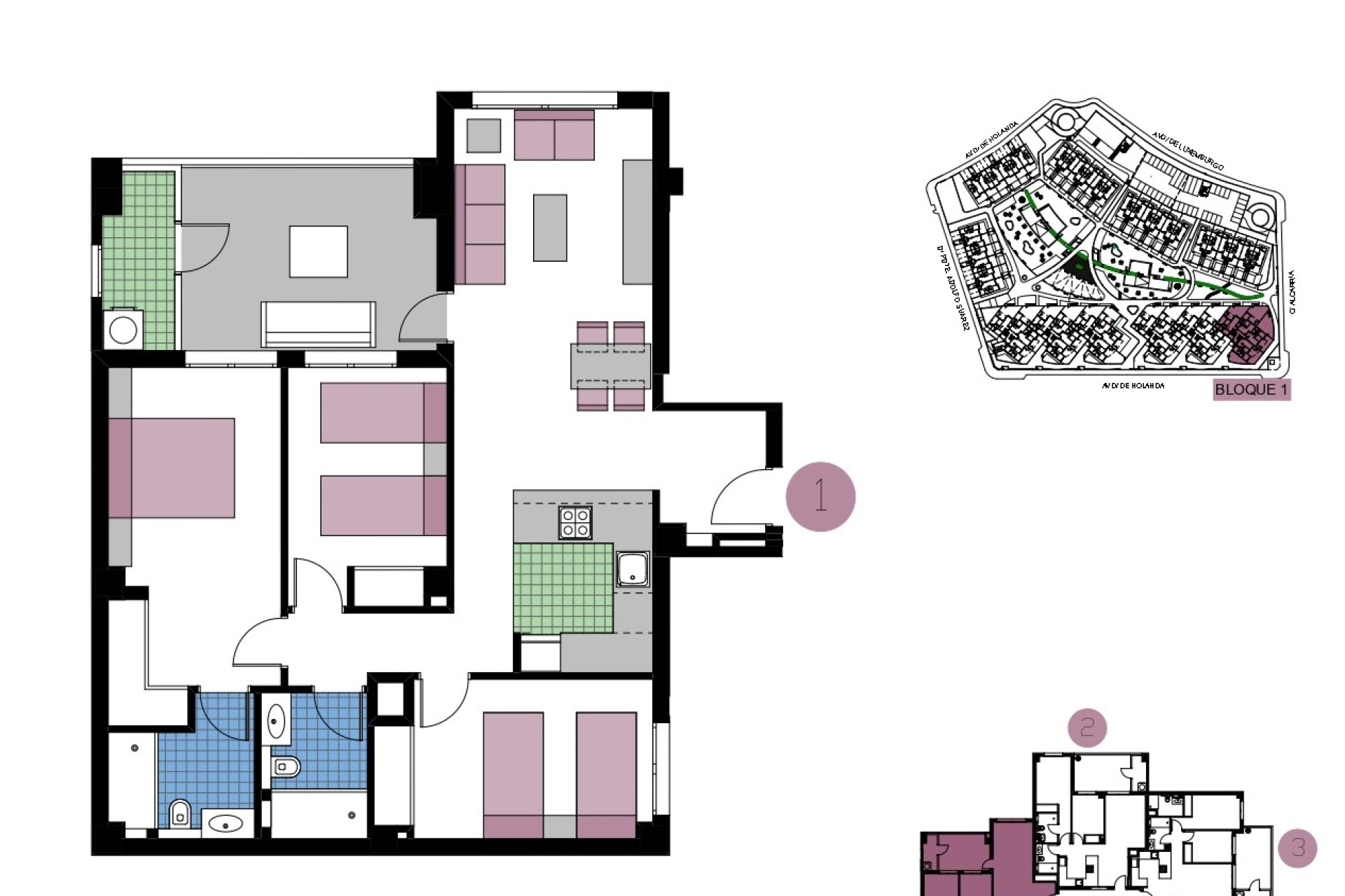 Herverkoop - Appartement / flat - Pilar de la Horadada - Mil Palmeras