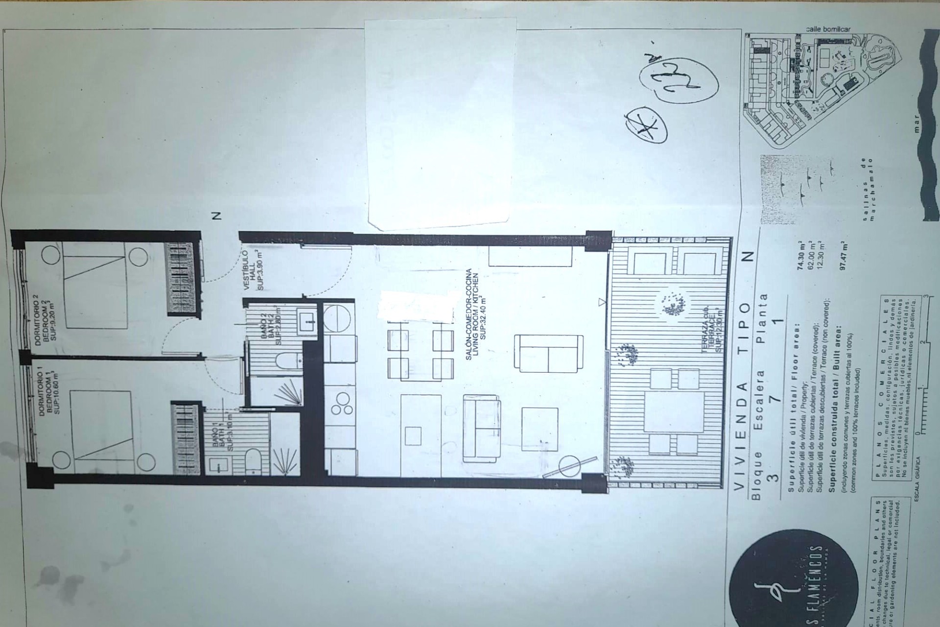 Herverkoop - Appartement / flat - Playa Honda - Costa Calida