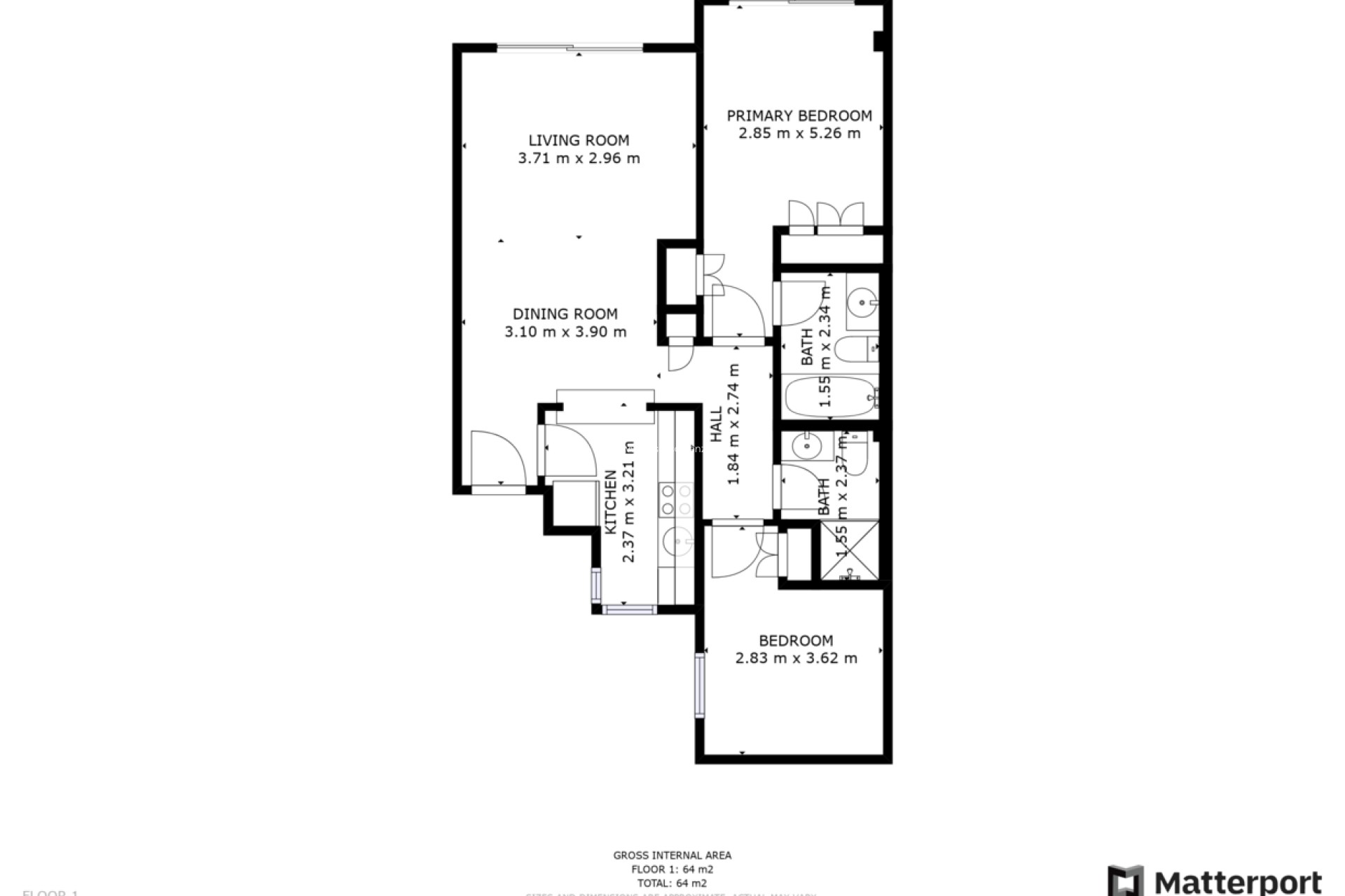 Herverkoop - Appartement / flat - Roda Golf Resort - Inland