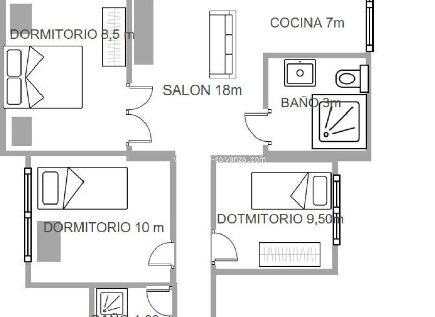 Herverkoop - Appartement / flat - San Pedro del Pinatar - Lo pagan