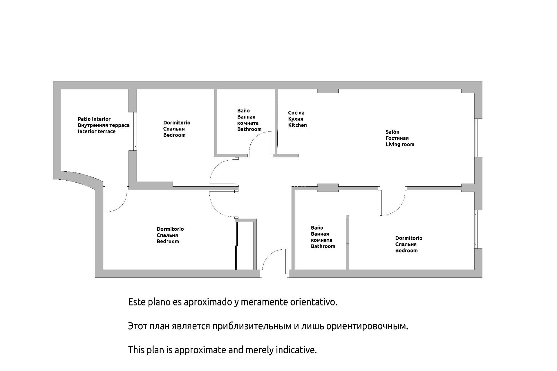 Herverkoop - Appartement / flat - Torrevieja - Estacion Autobuses