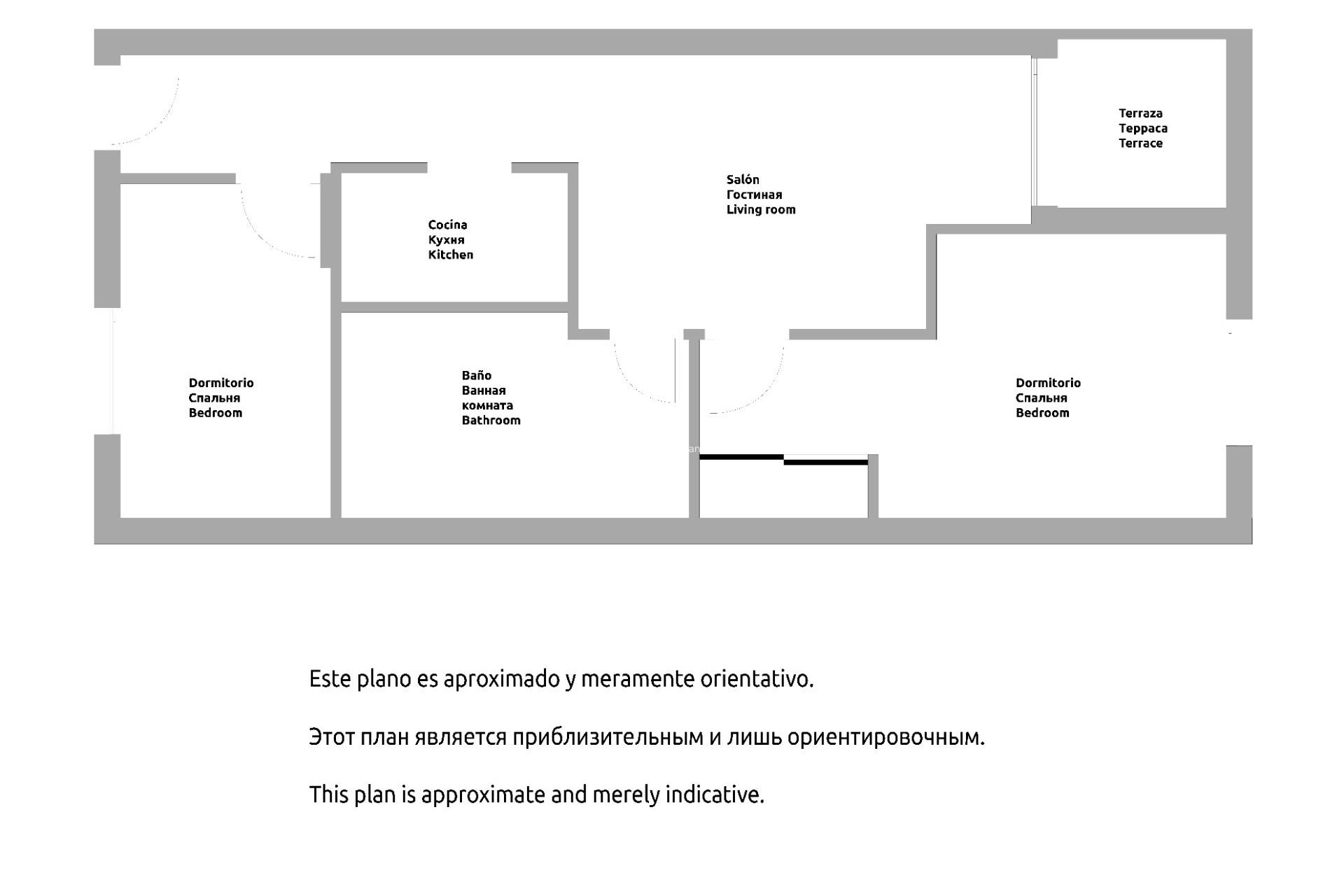 Herverkoop - Appartement / flat - Torrevieja - Estacion Autobuses