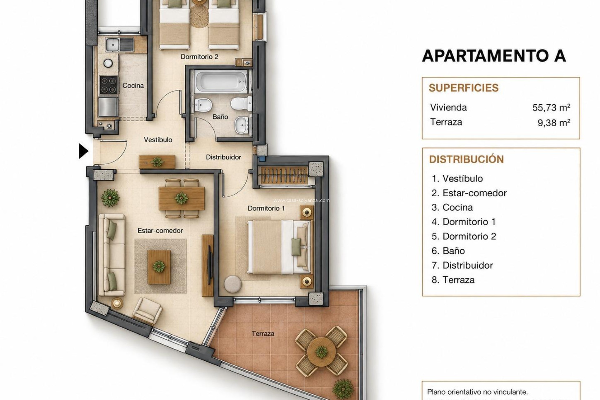 Herverkoop - Appartement / flat - Torrevieja - Playa del Cura