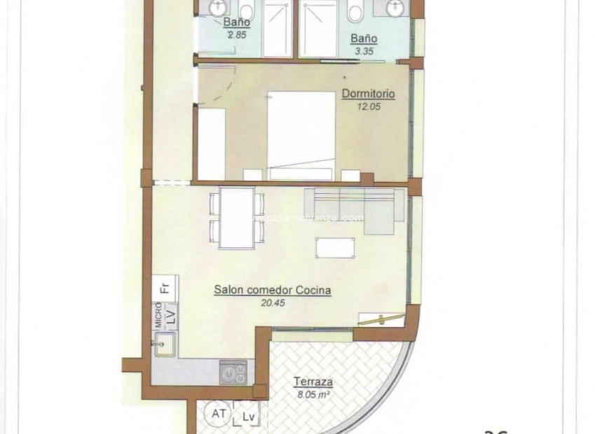 Herverkoop - Appartement / flat - Torrevieja - Torrevieja Centro