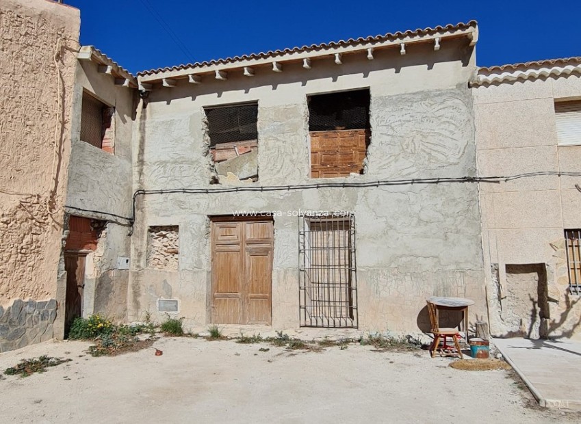Herverkoop - Herenhuis - Pinoso - Pinoso Centro