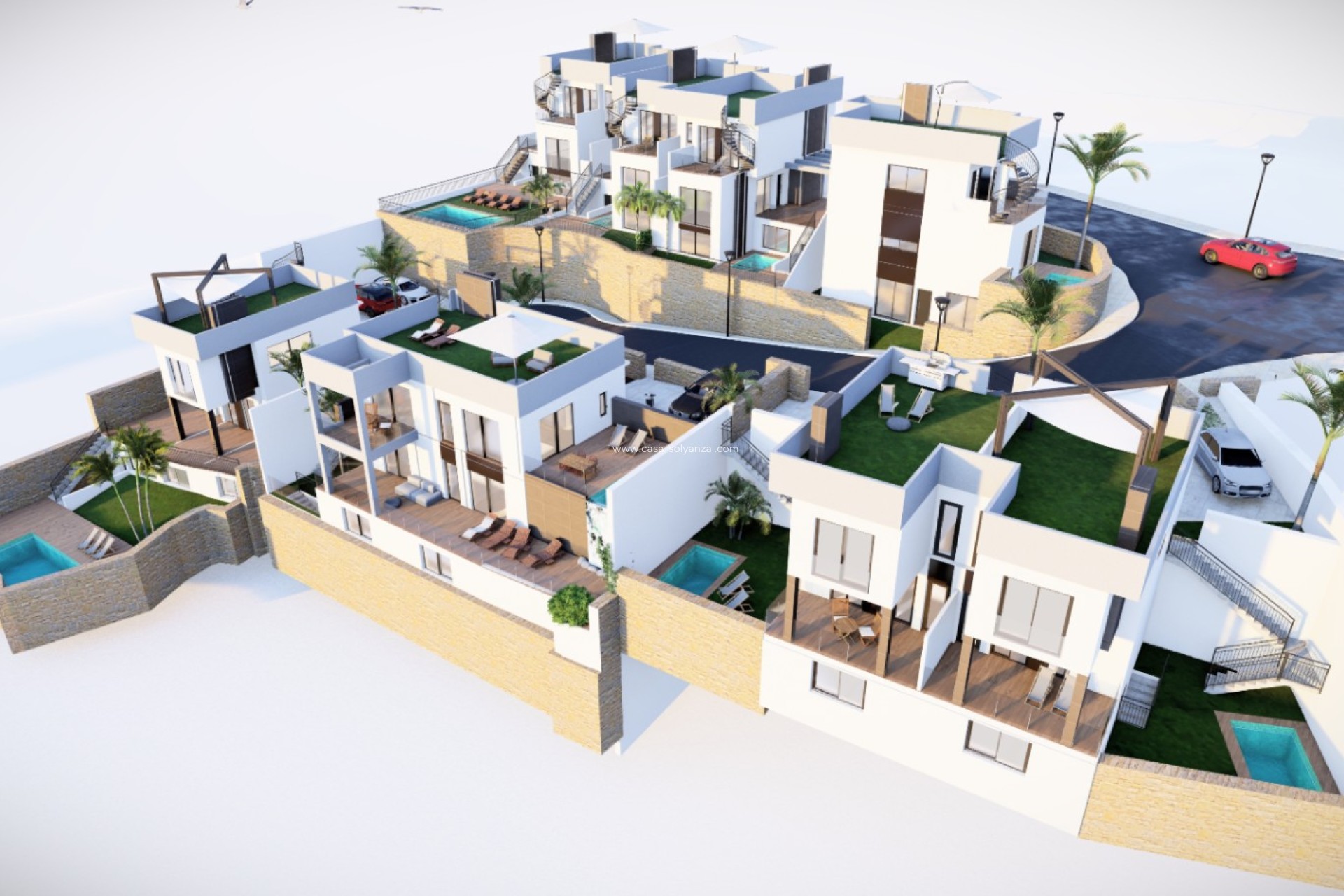 Herverkoop - terraced_house - Algorfa - La finca