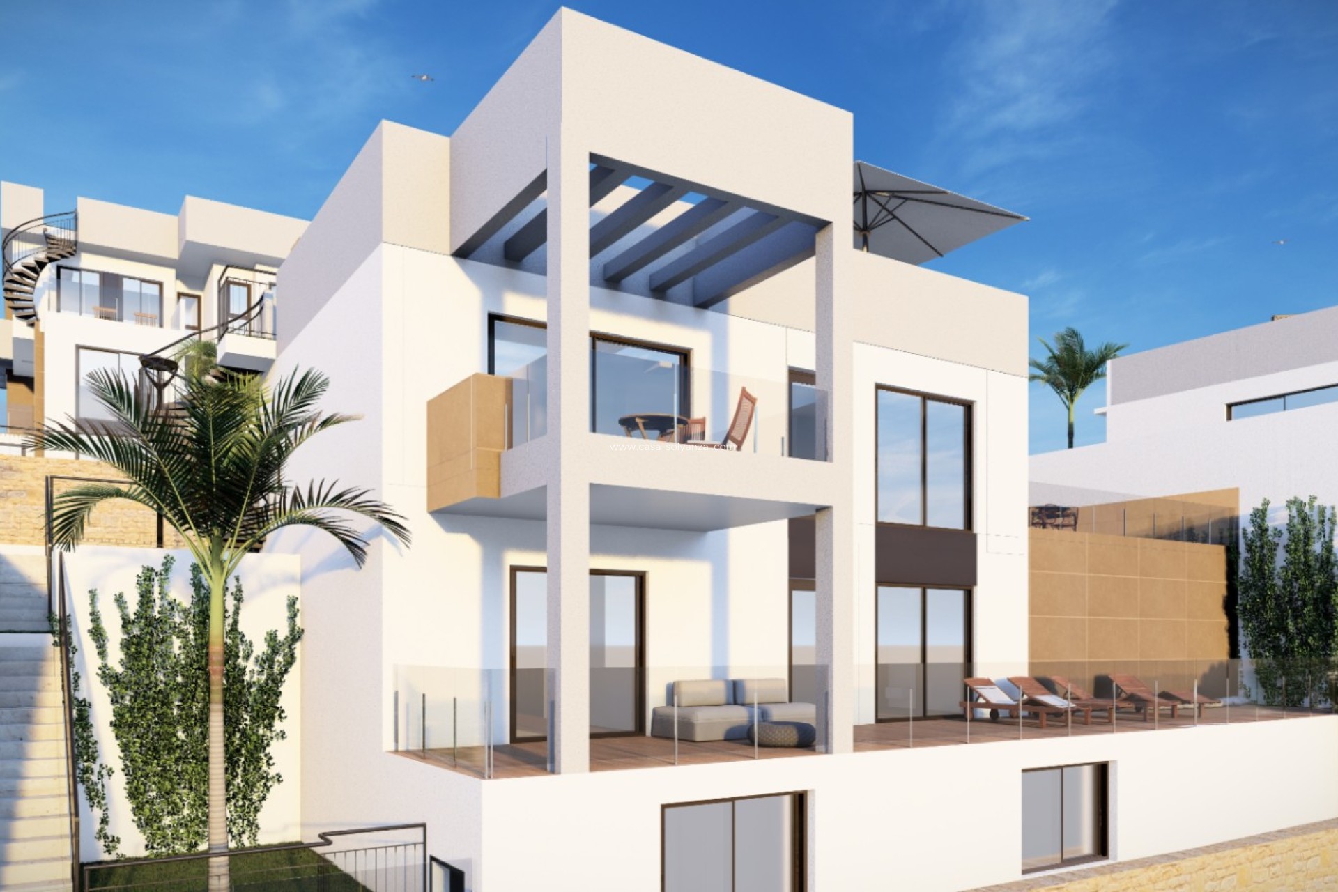 Herverkoop - terraced_house - Algorfa - La finca