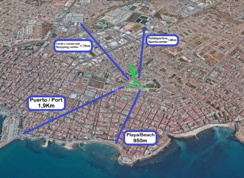 Herverkoop - terraced_house - Torrevieja - LA LOMA