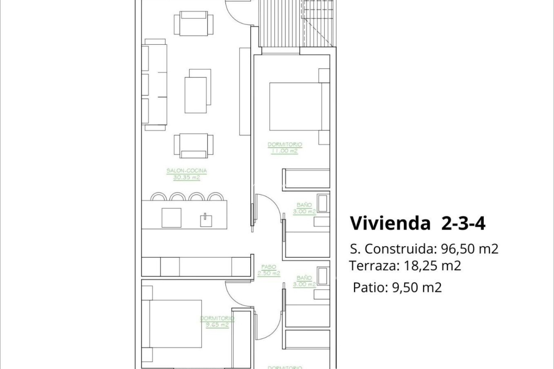 Neue Gebäude - Bungalow - San Pedro del Pinatar - Los Antolinos