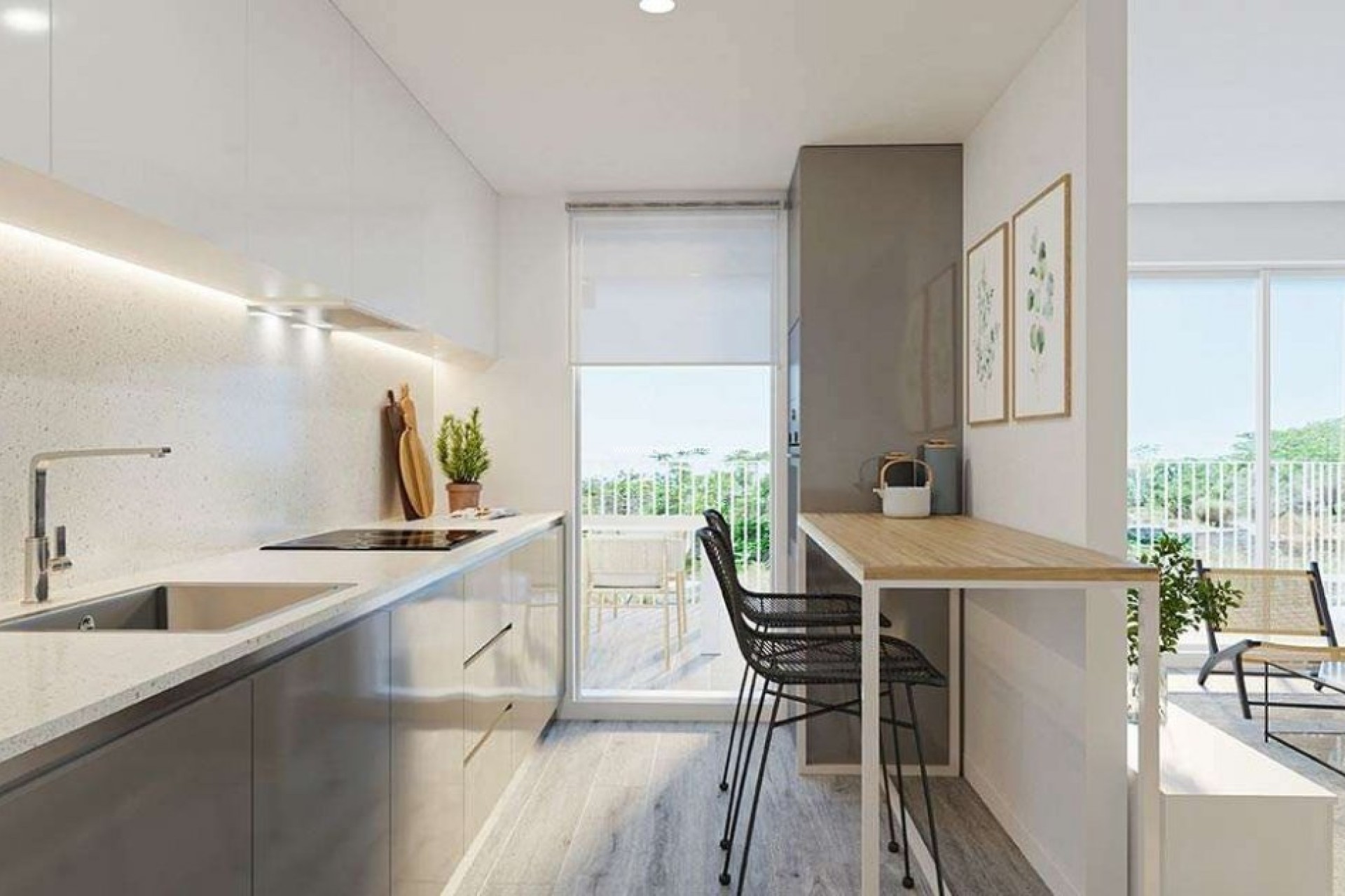 Neue Gebäude - Ground floor apartment - Jávea Xàbia - centro