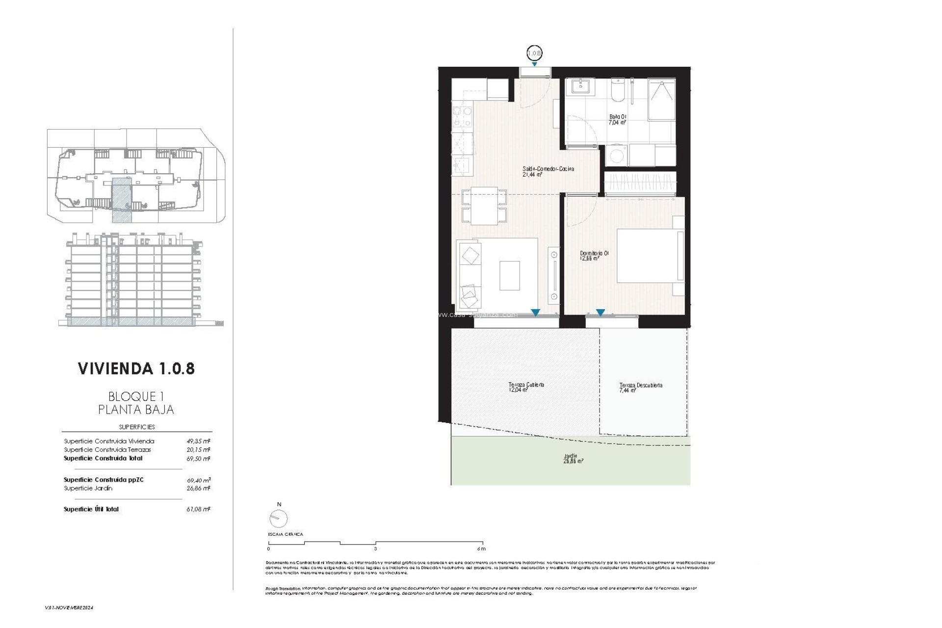 Neue Gebäude - Ground floor apartment - Villajoyosa - Playa del Torres