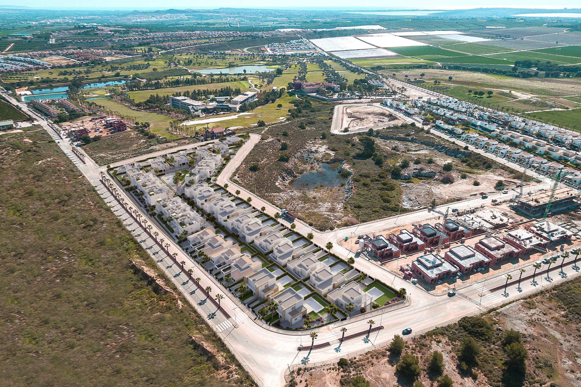 Neue Gebäude - Stadthaus - Algorfa