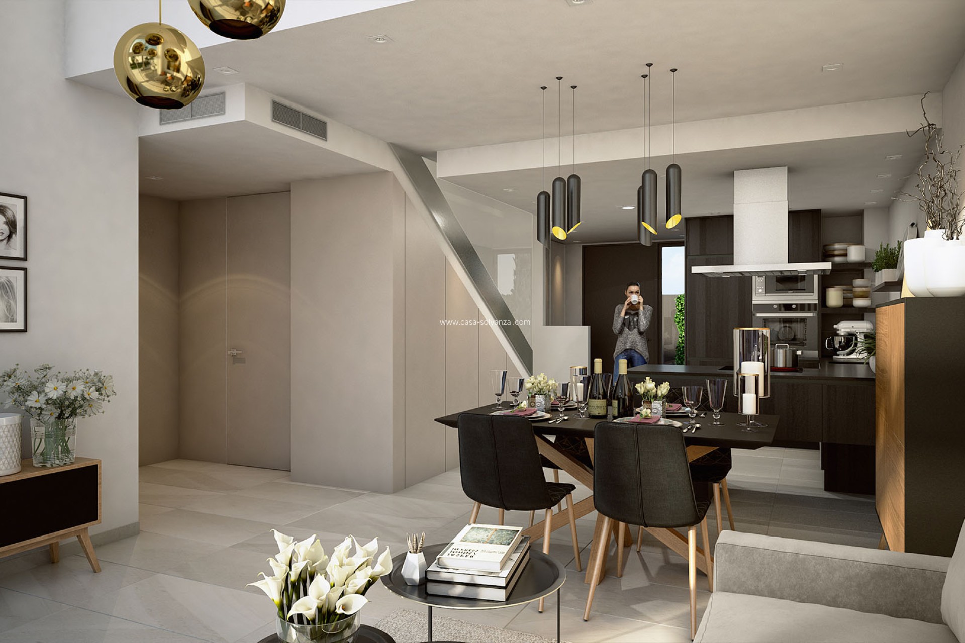 Neue Gebäude - Stadthaus - Algorfa