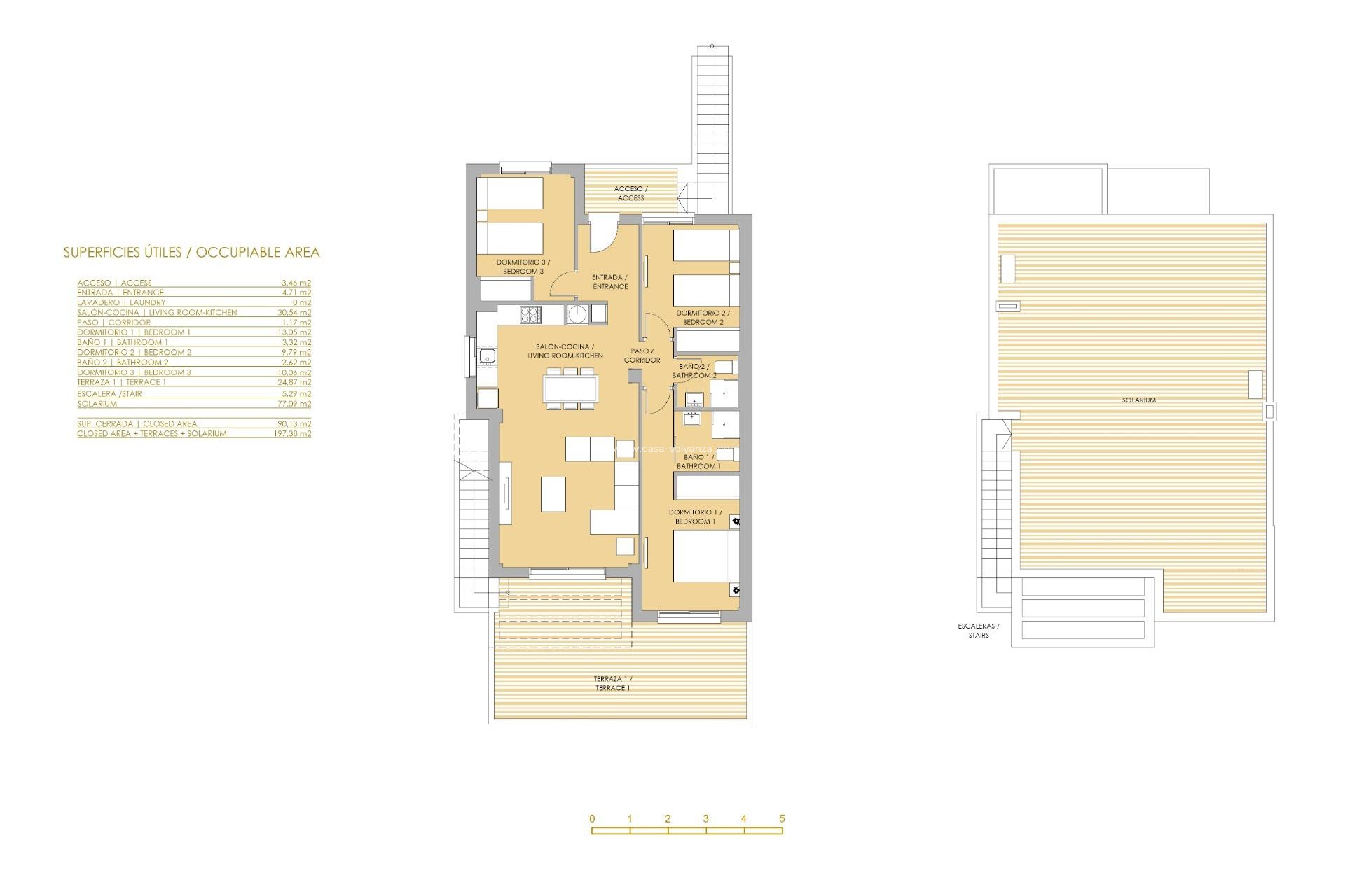 Neue Gebäude - Top Floor Bungalow - Orihuela - Vistabella Golf