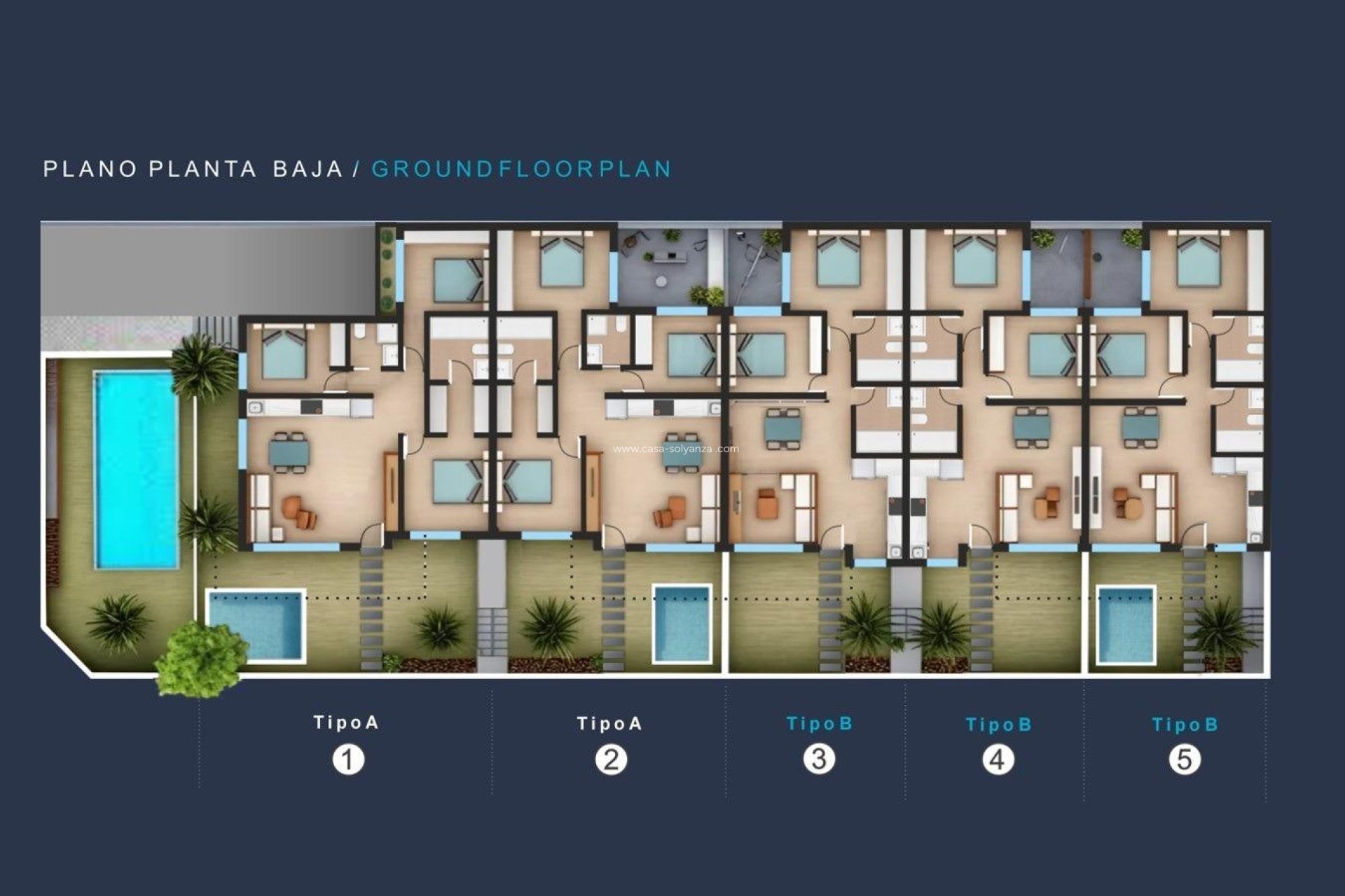 Neue Gebäude - Top Floor Bungalow - San Pedro del Pinatar - Los Pinos