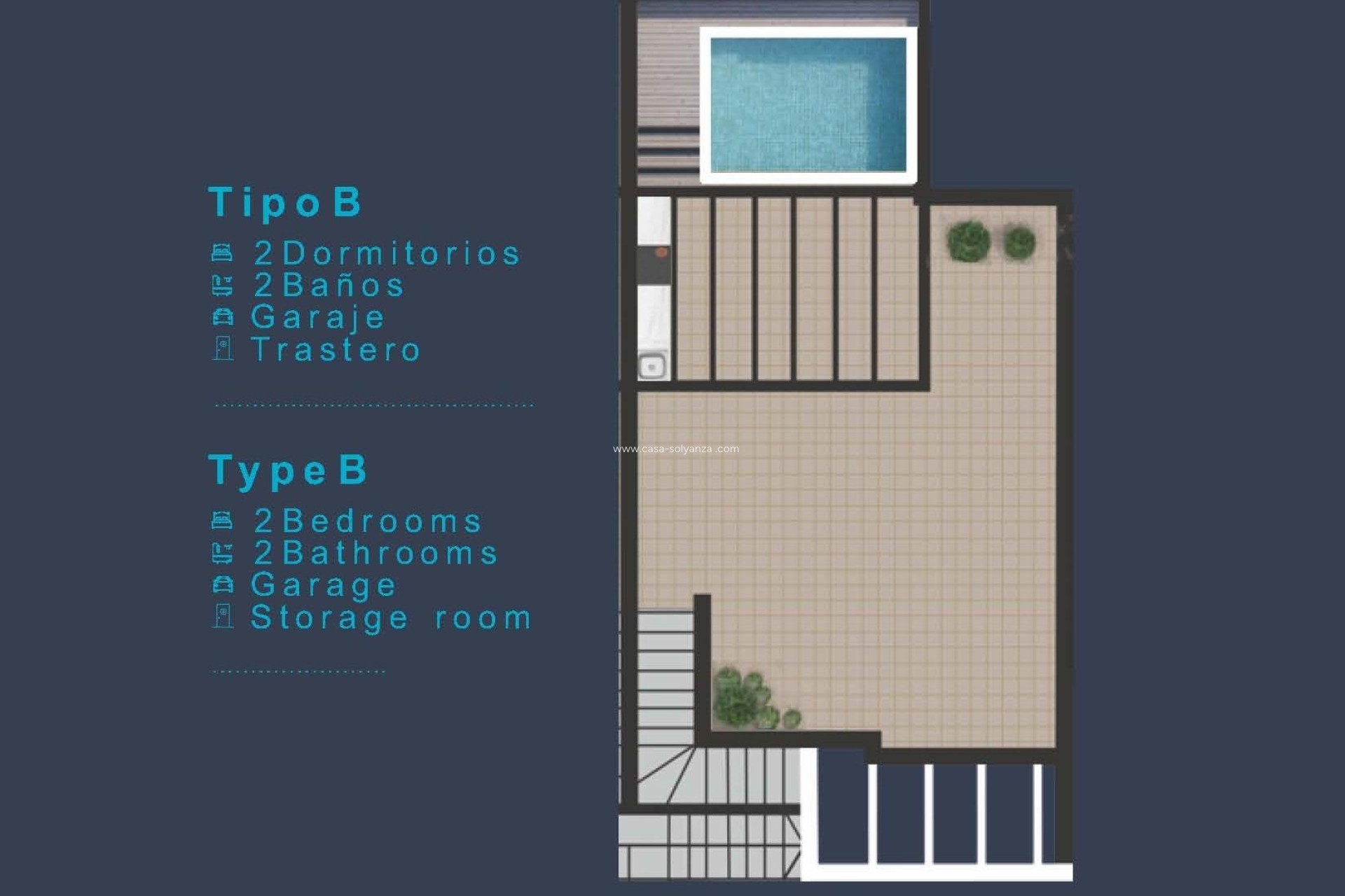 Neue Gebäude - Top Floor Bungalow - San Pedro del Pinatar - Los Pinos
