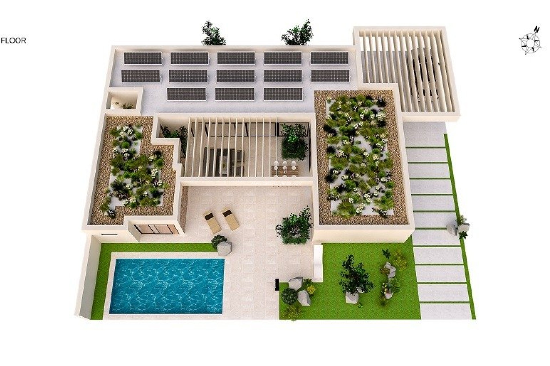 Neue Gebäude - Villa - Banos y Mendigo - Altaona Golf