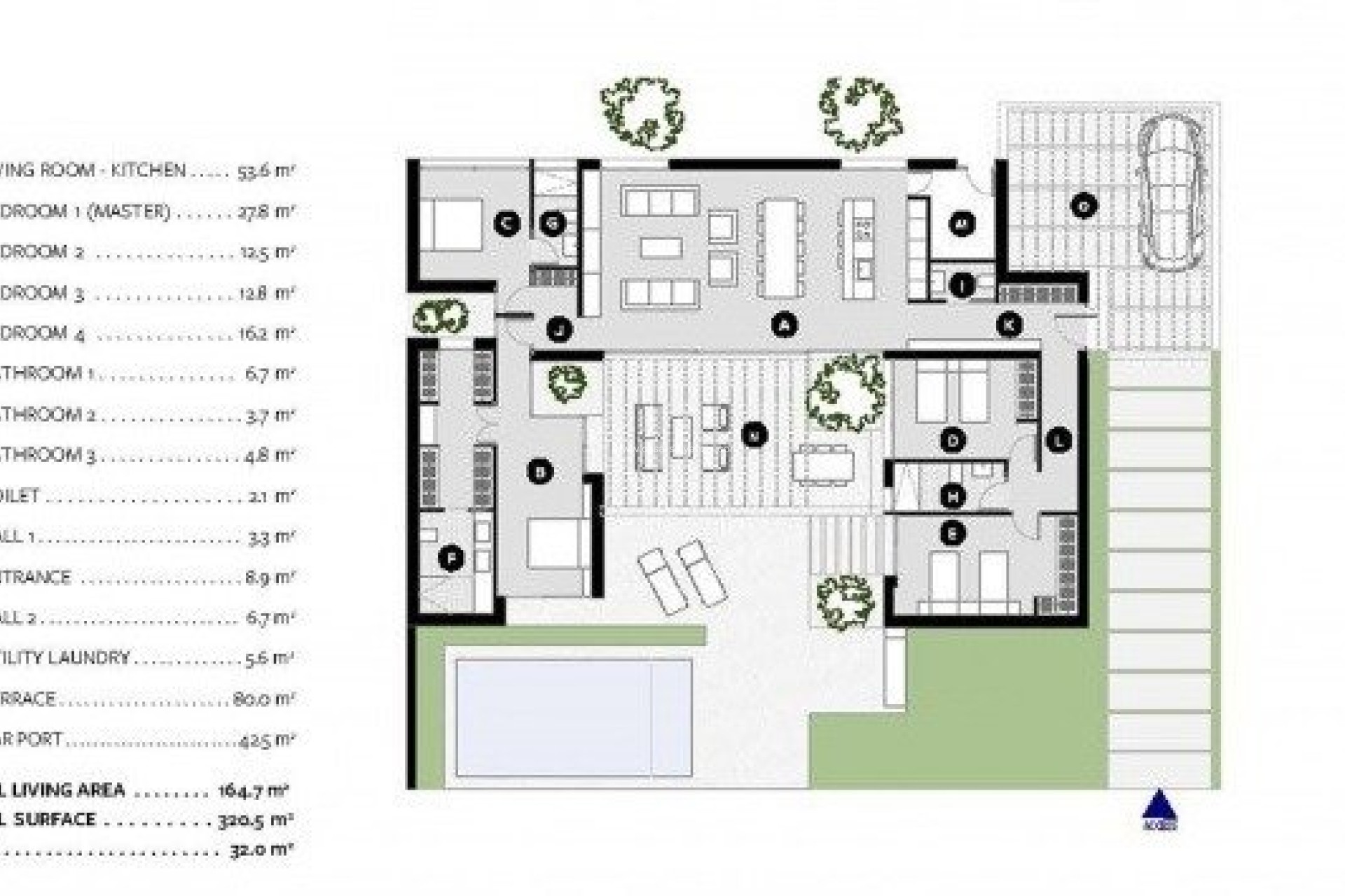 Neue Gebäude - Villa - Banos y Mendigo - Altaona Golf