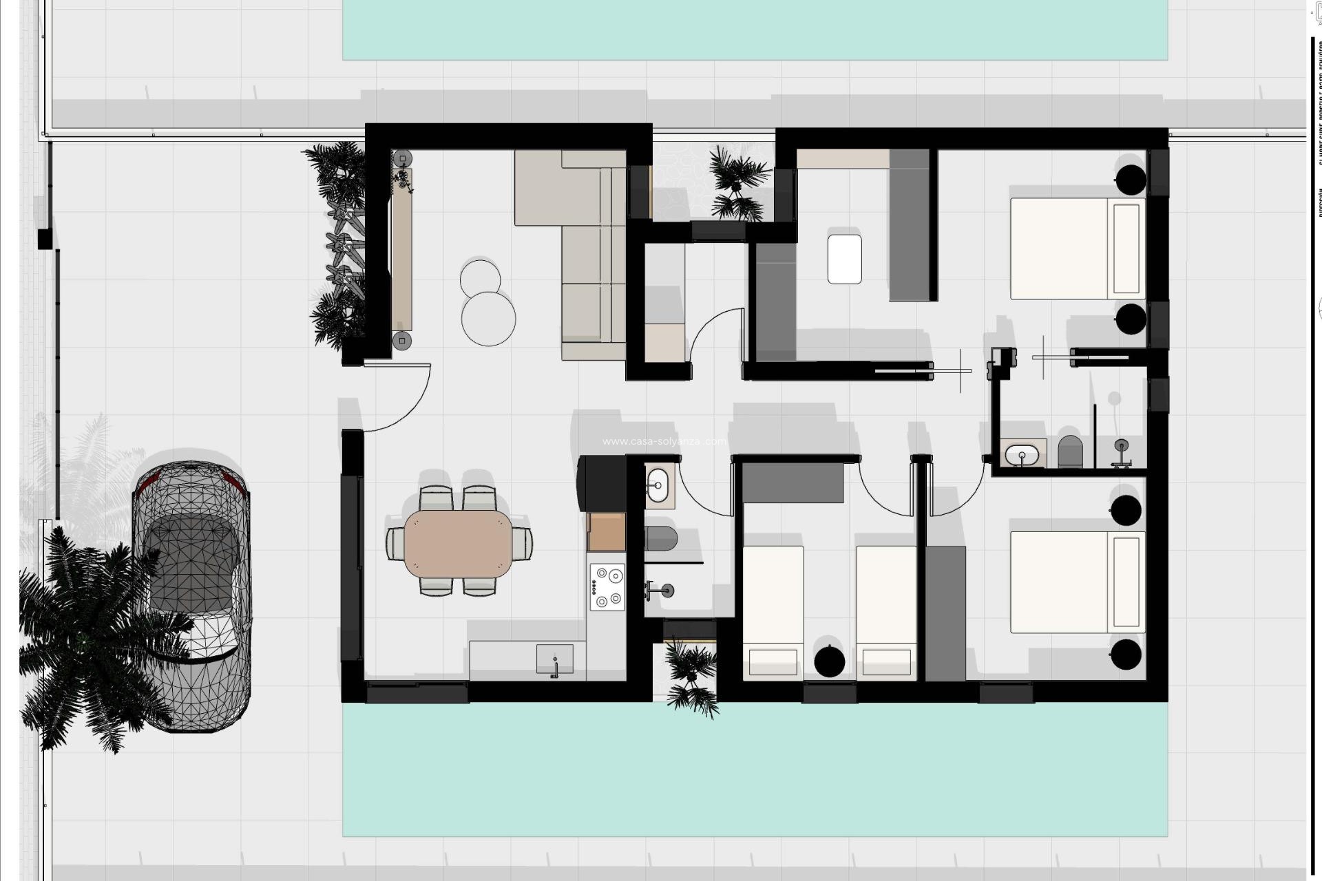 Neue Gebäude - Villa - Benijofar - Urb. Monteazul