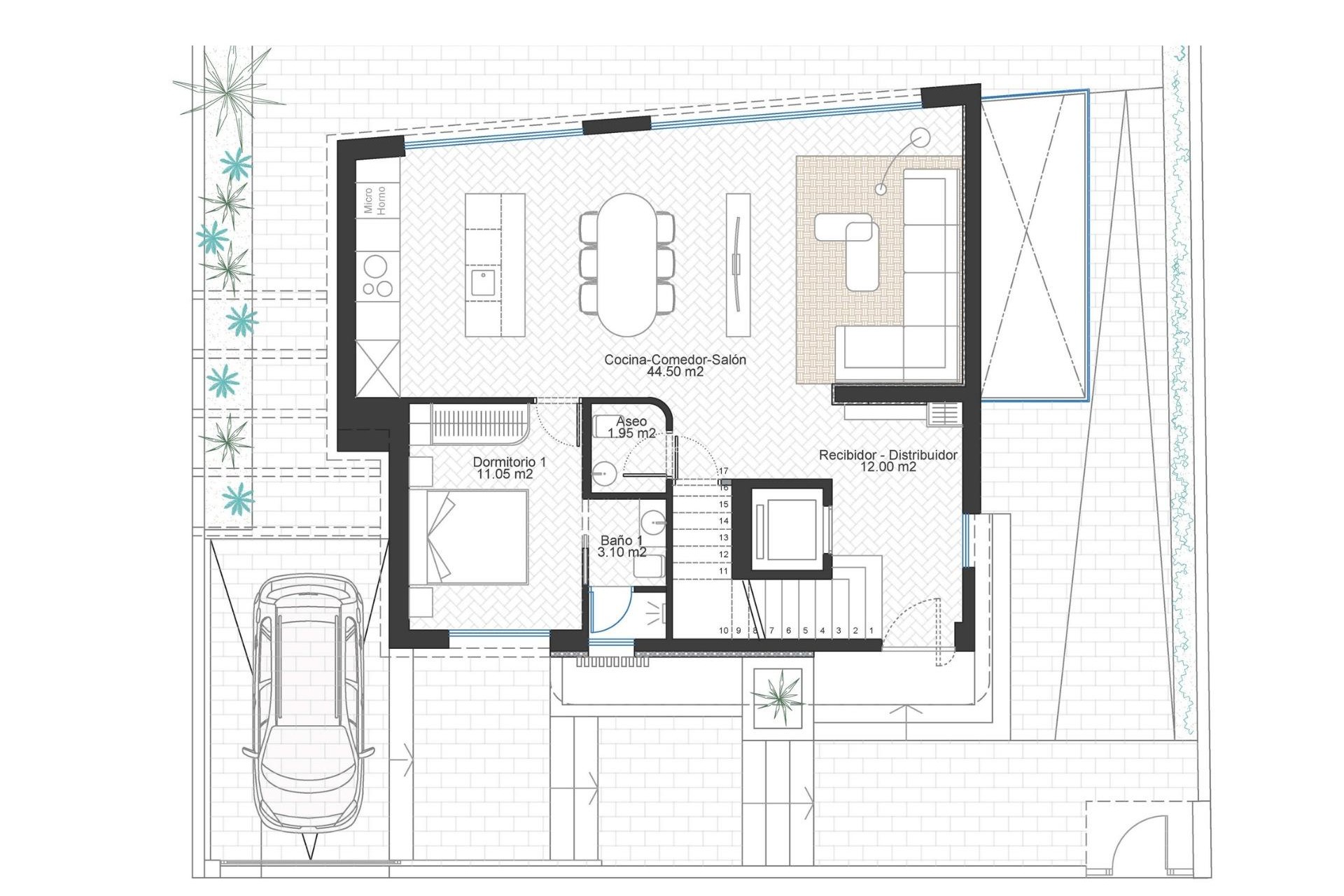 Neue Gebäude - Villa - Cabo de Palos - Cala Flores