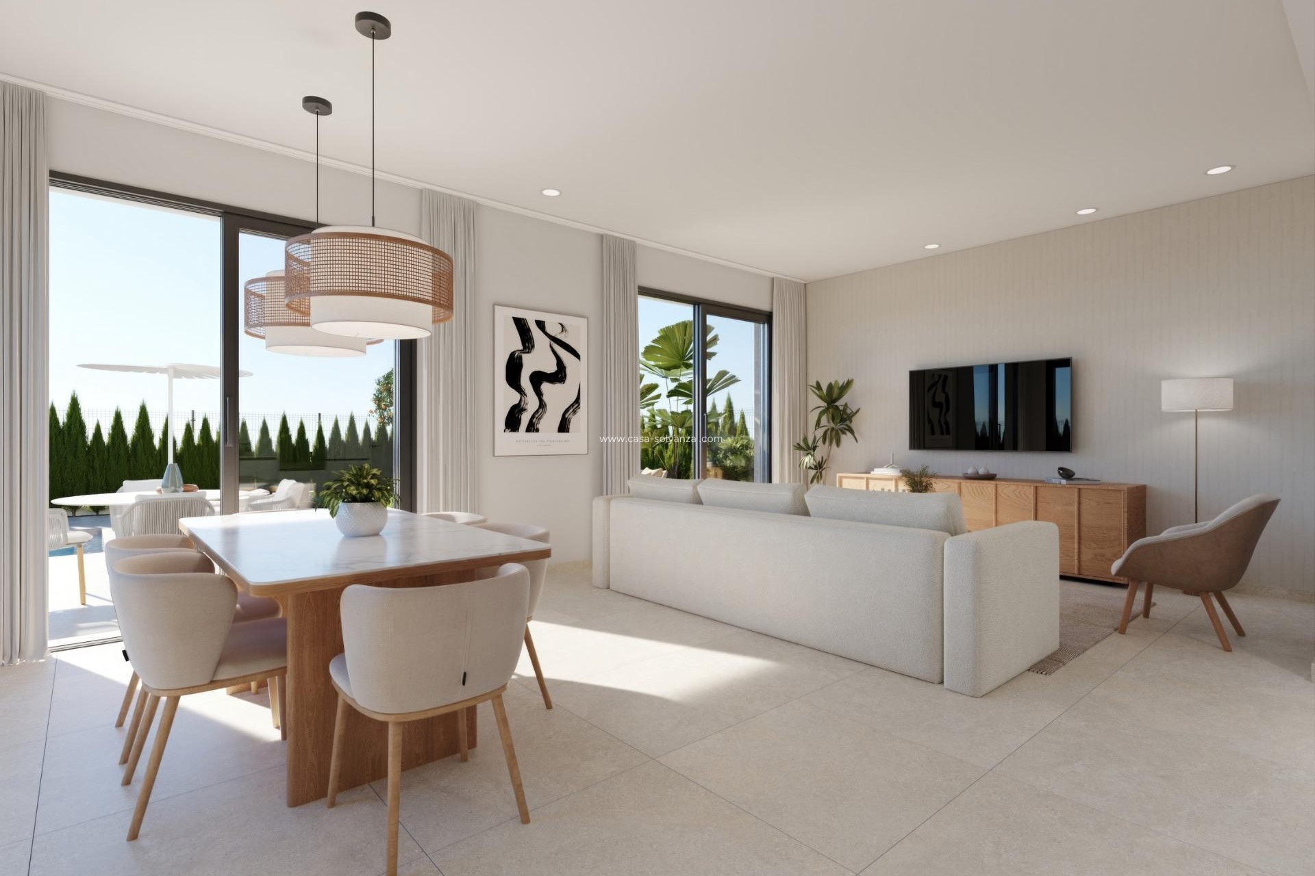 Neue Gebäude - Villa - Fuente Alamo - Hacienda Del Álamo Golf