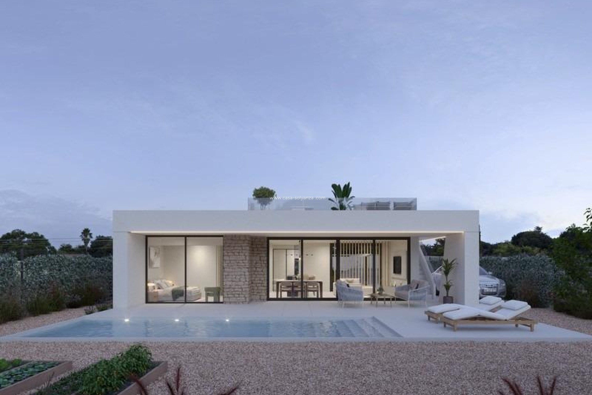 Neue Gebäude - Villa - Fuente Alamo - Hacienda del Alamo