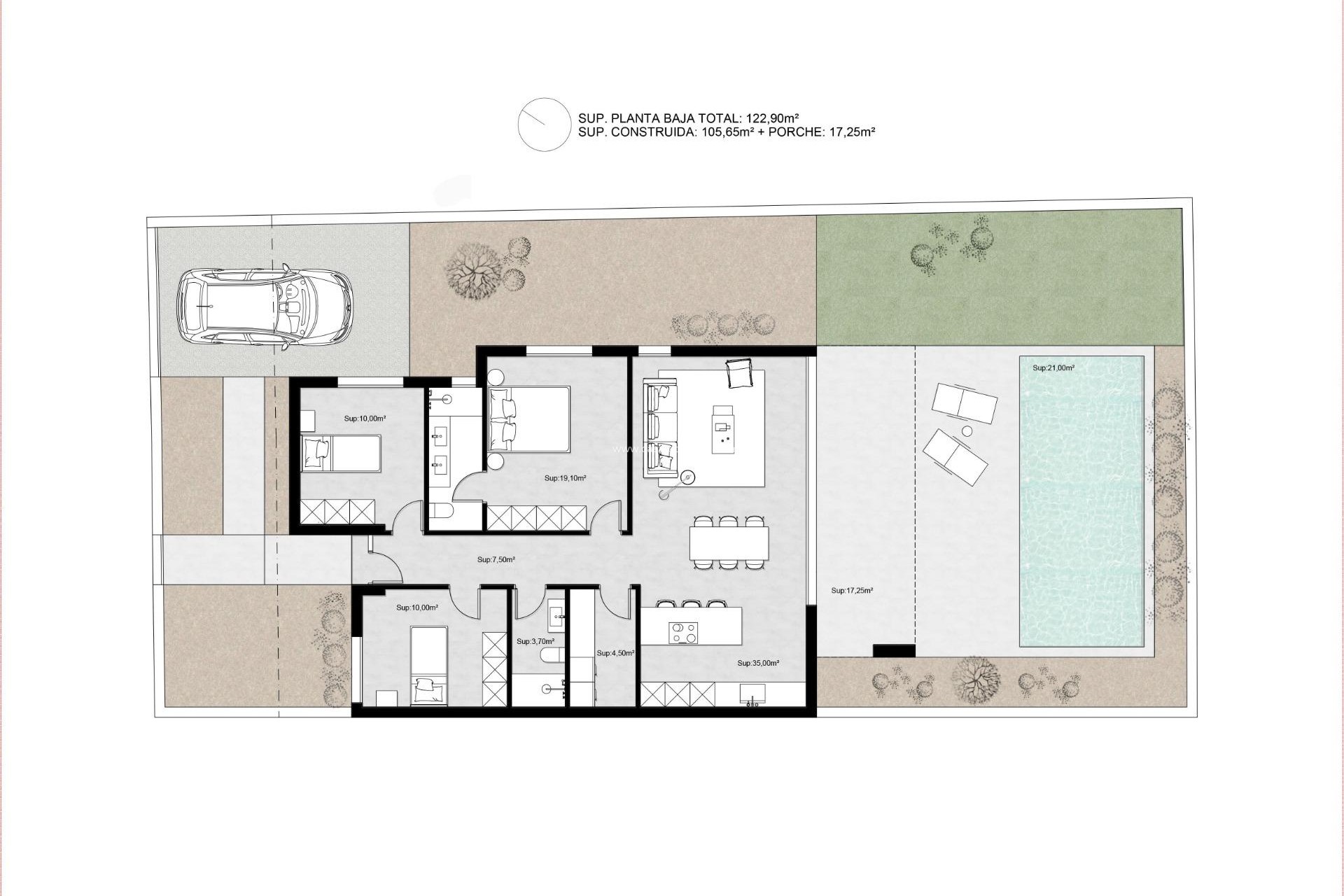 Neue Gebäude - Villa - Molina de Segura - Urb. La Quinta