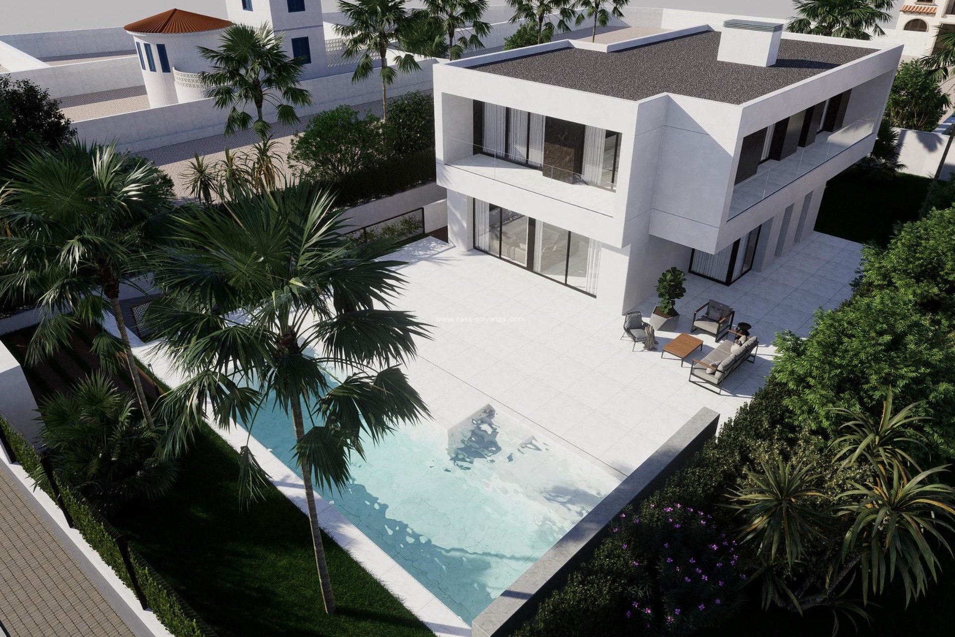 Neue Gebäude - Villa - Orihuela Costa - La Zenia