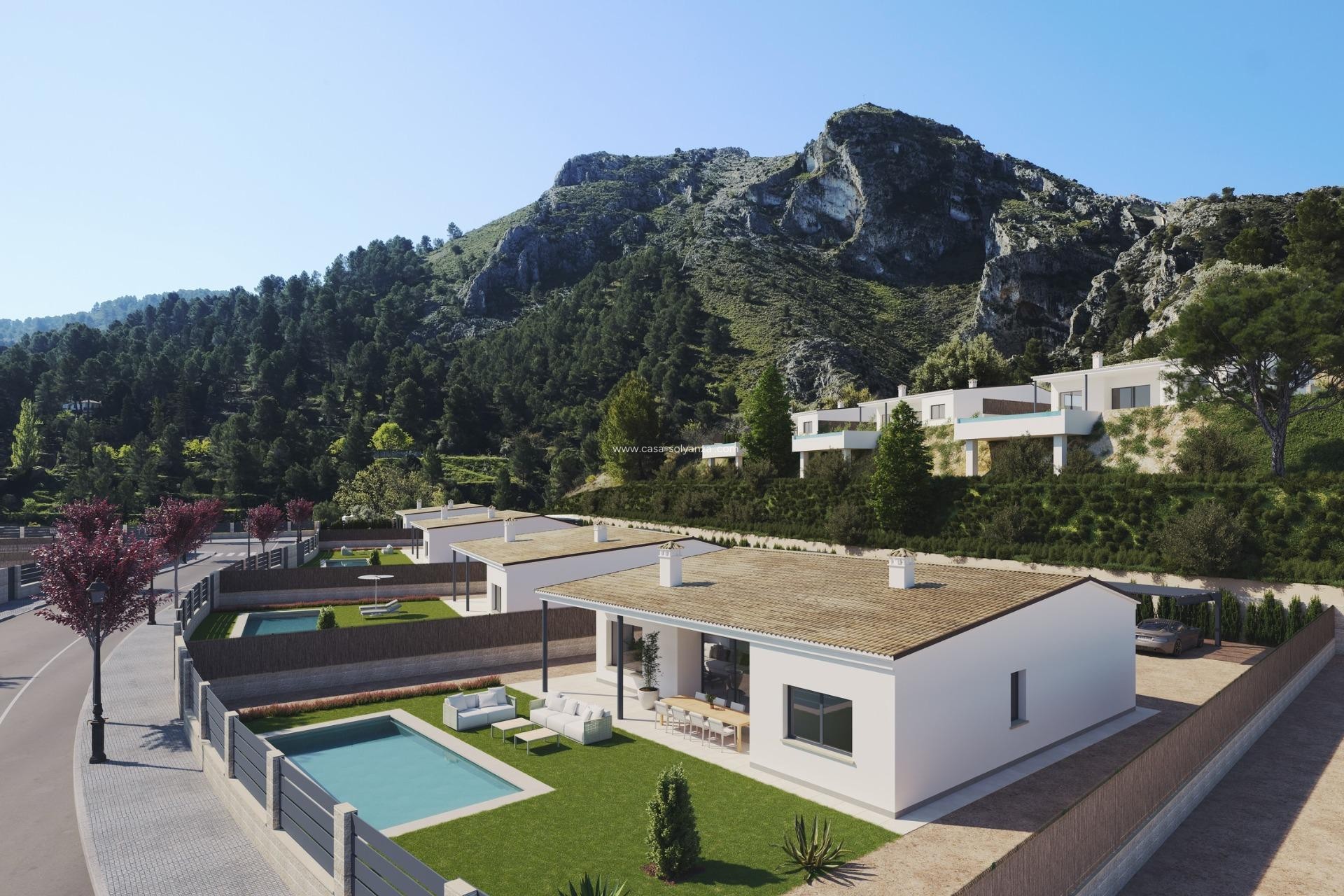 Neue Gebäude - Villa - Penaguila - El Olivar