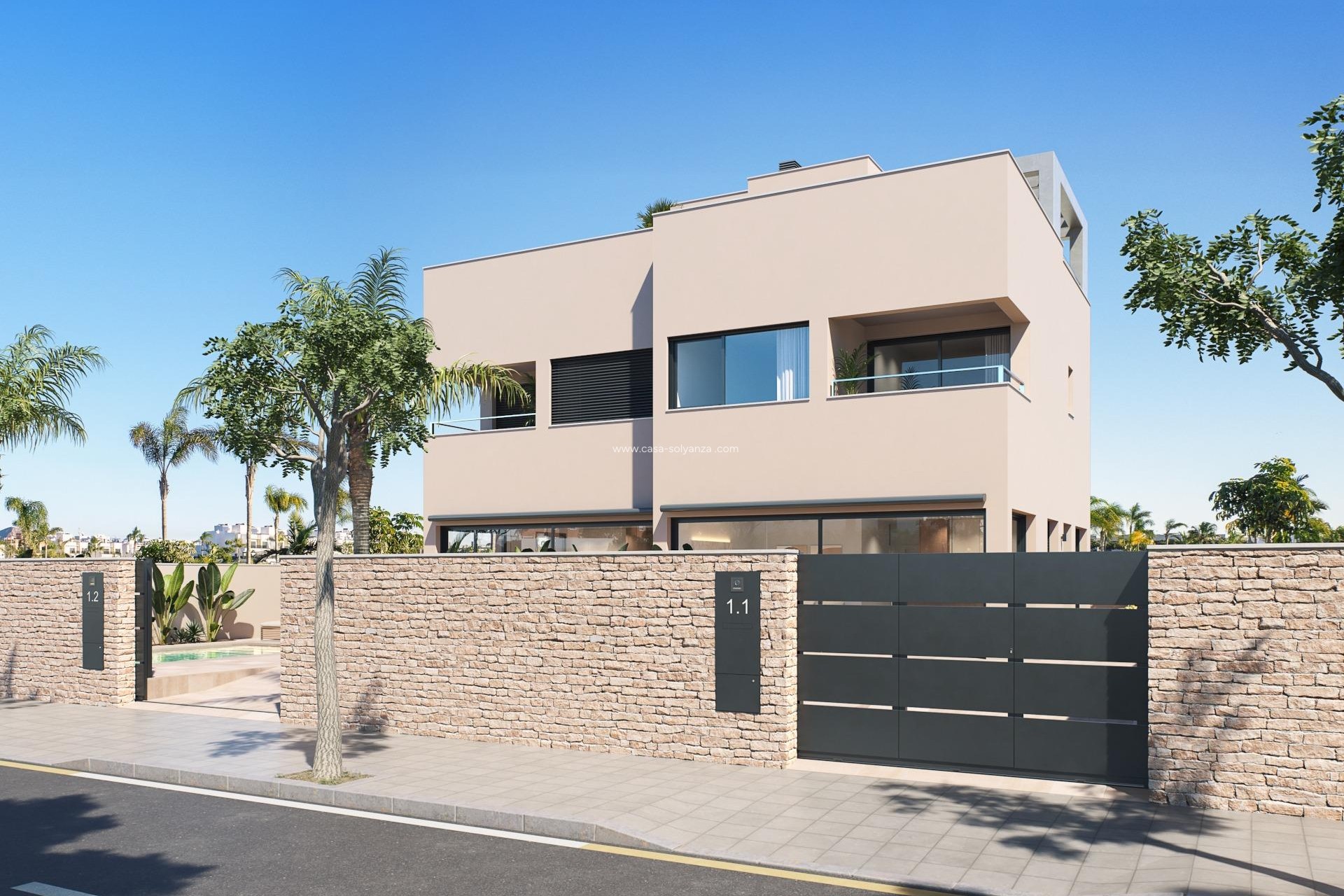 Neue Gebäude - Villa - Pilar de la Horadada - Las Higuericas