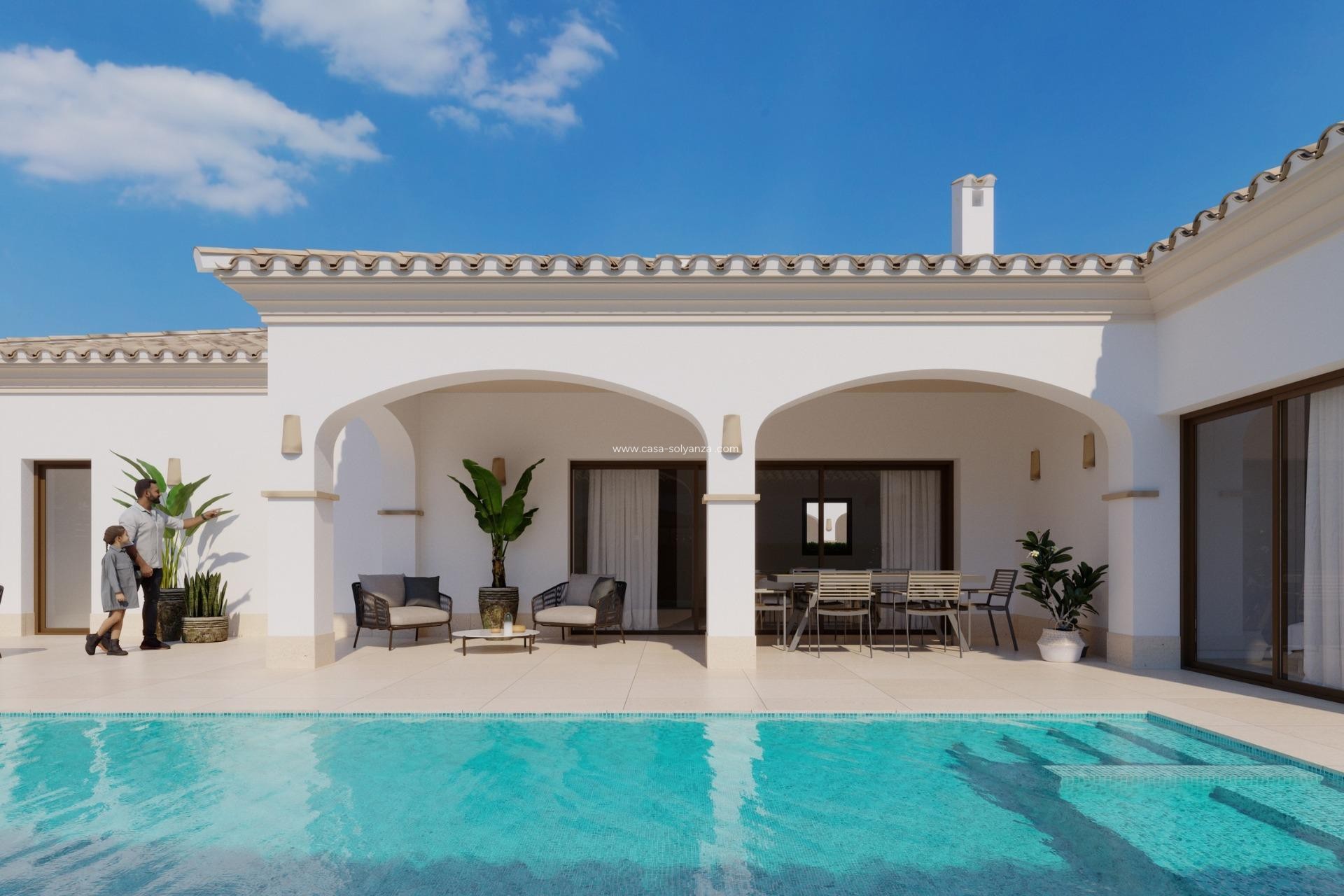 Neue Gebäude - Villa - San Pedro del Pinatar - Lo pagan