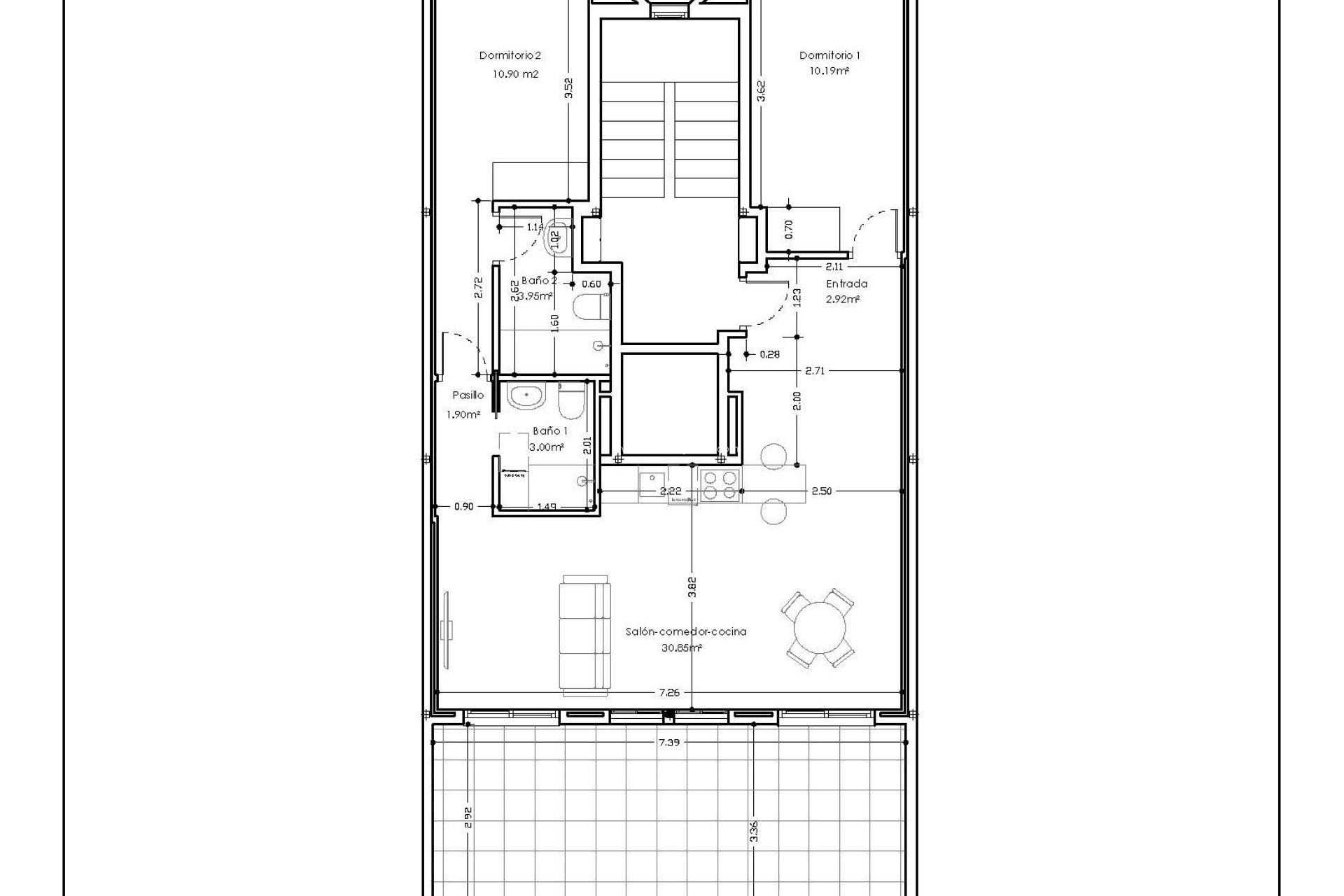 Neue Gebäude - Wohnung - Alicante - Center