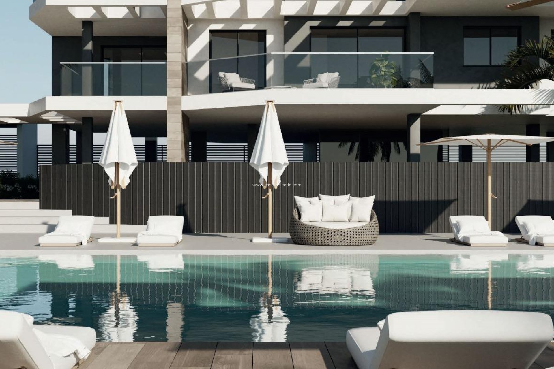Neue Gebäude - Wohnung - Calpe - Playa Cantal Roig