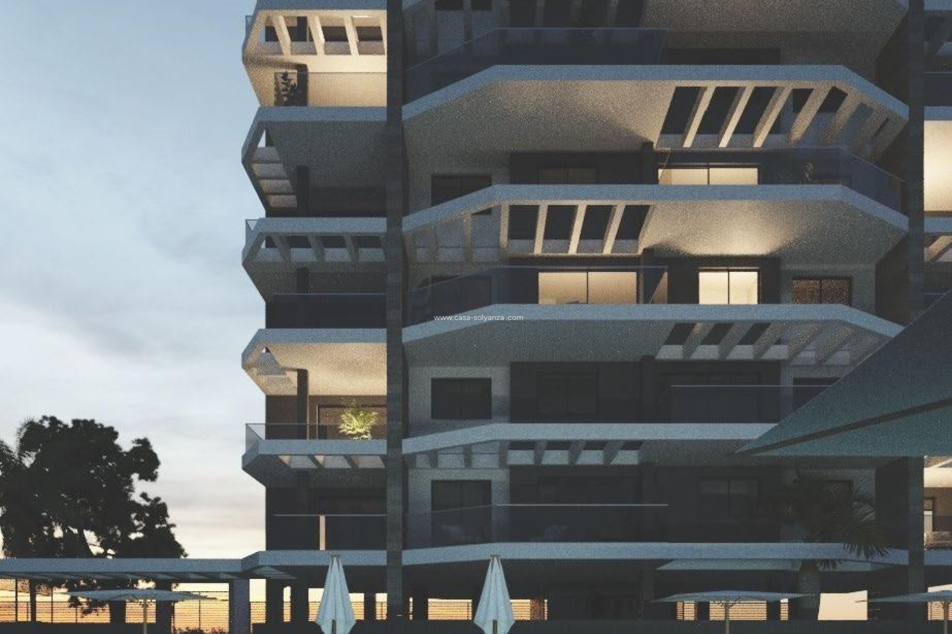 Neue Gebäude - Wohnung - Calpe - Playa Cantal Roig