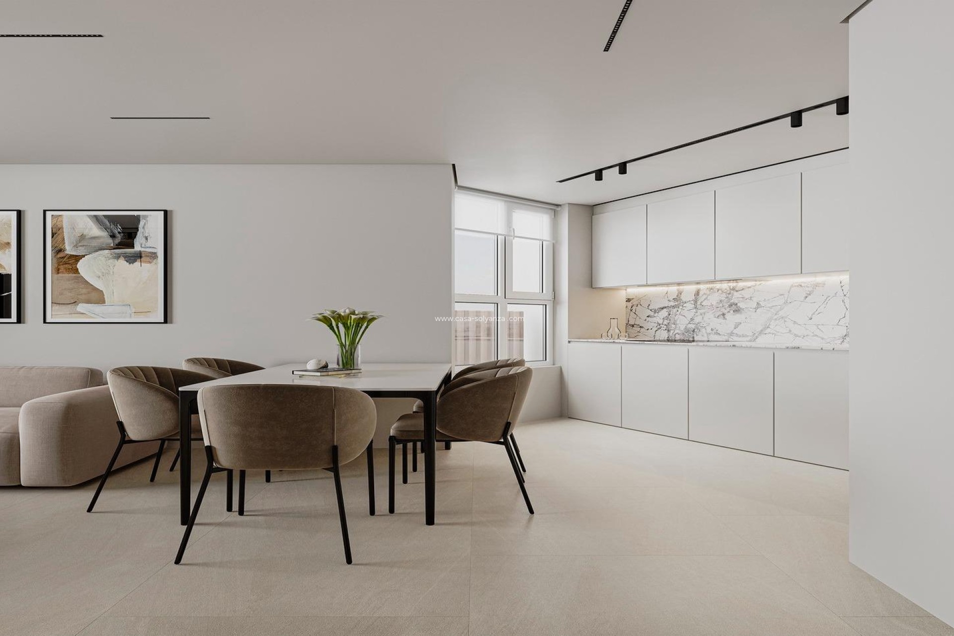 Neue Gebäude - Wohnung - Calpe - Playa Cantal Roig