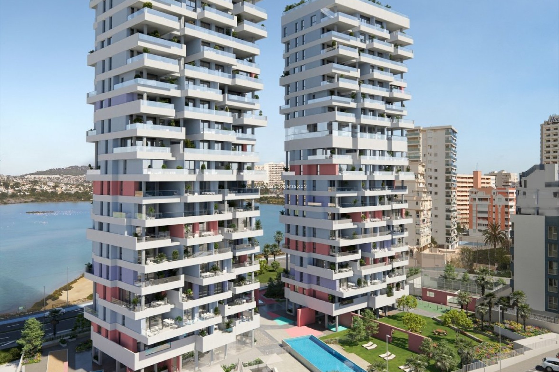 Neue Gebäude - Wohnung - Calpe - Playa del Bol
