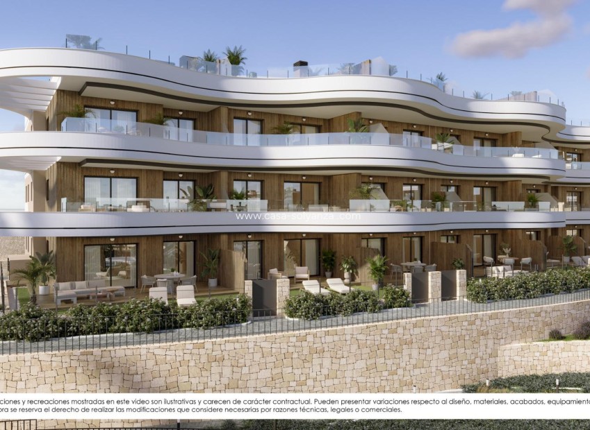 Neue Gebäude - Wohnung - Finestrat - Campana Garden