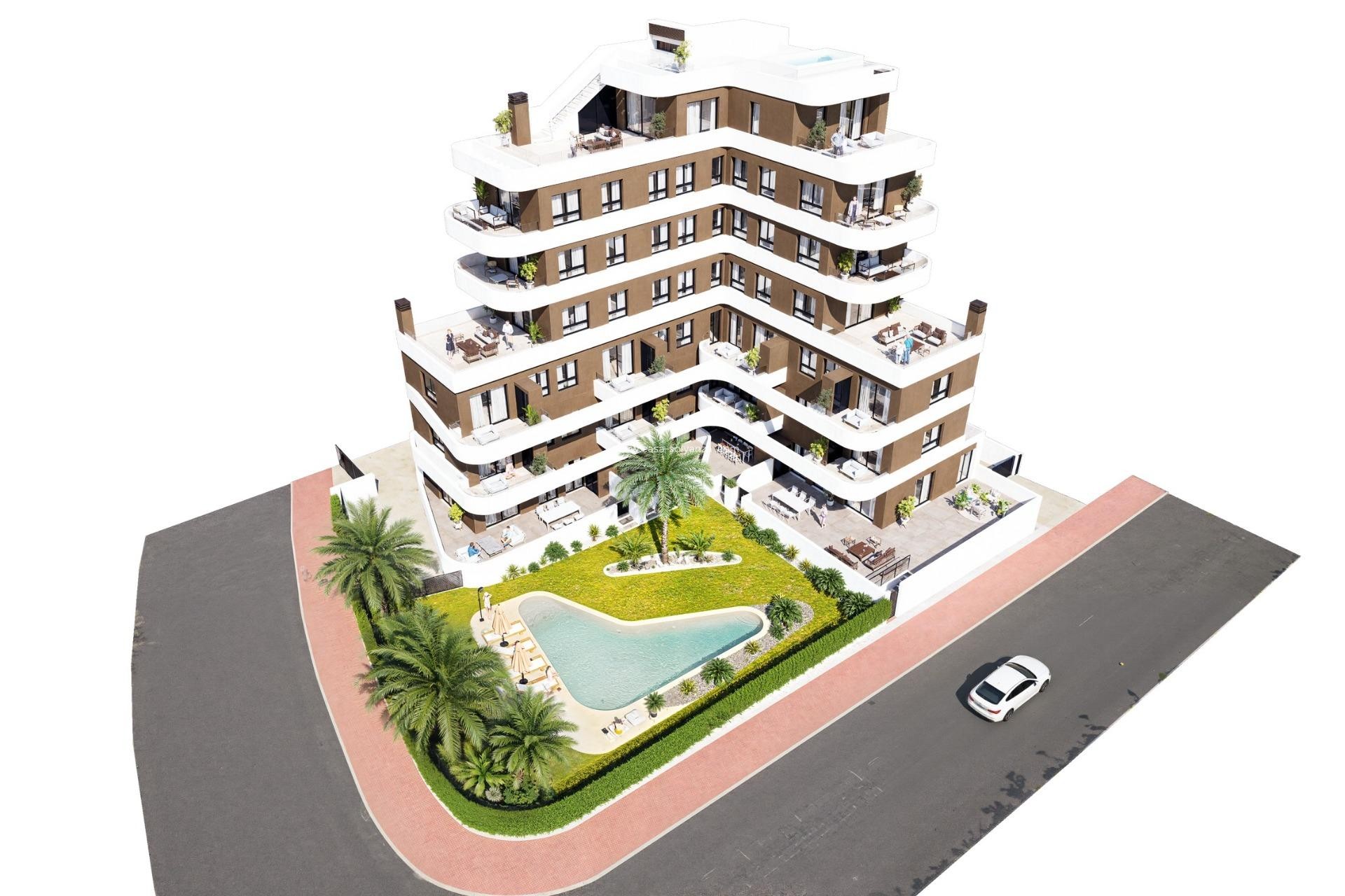 Neue Gebäude - Wohnung - Guardamar del Segura - Camino del Puerto