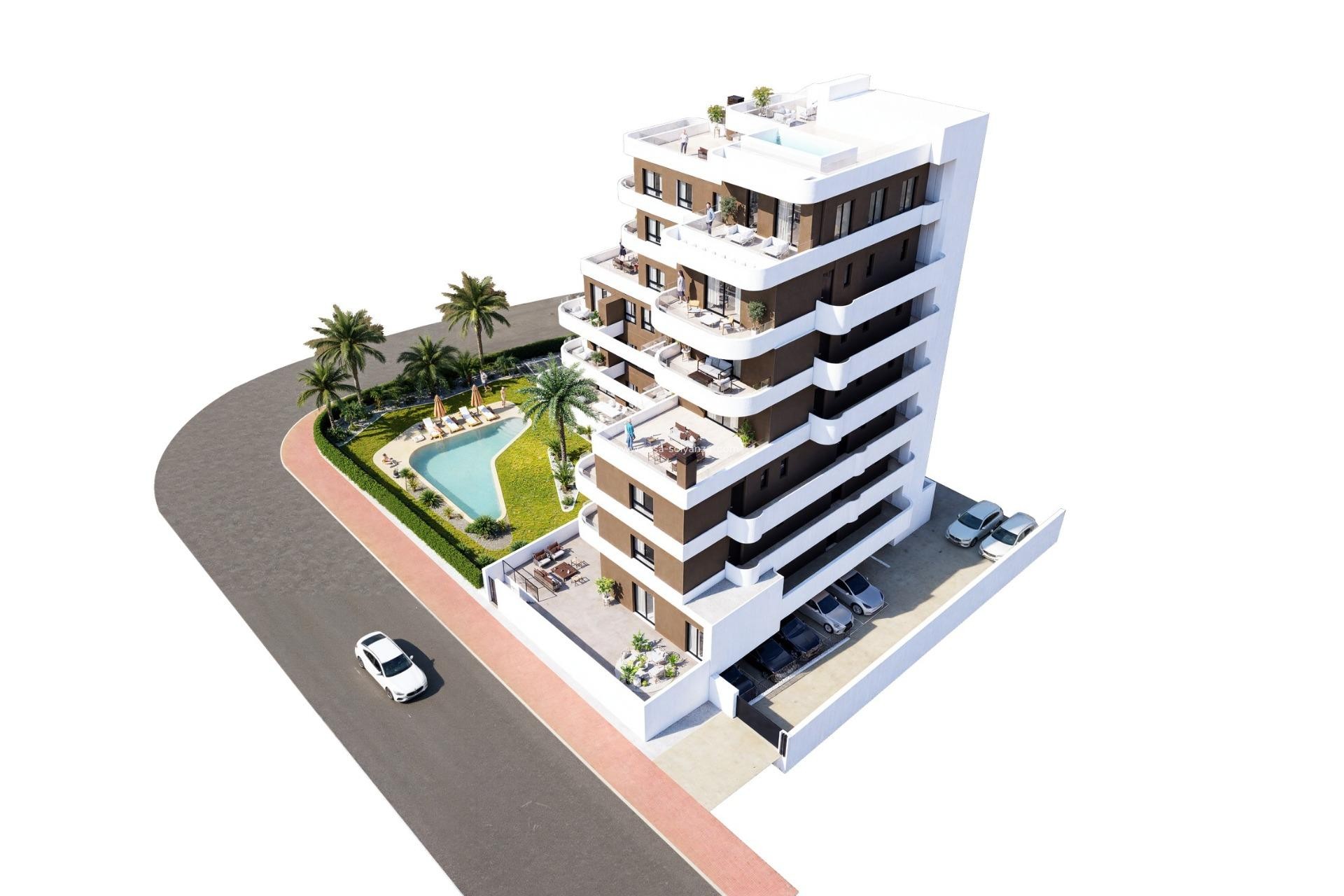 Neue Gebäude - Wohnung - Guardamar del Segura - Camino del Puerto