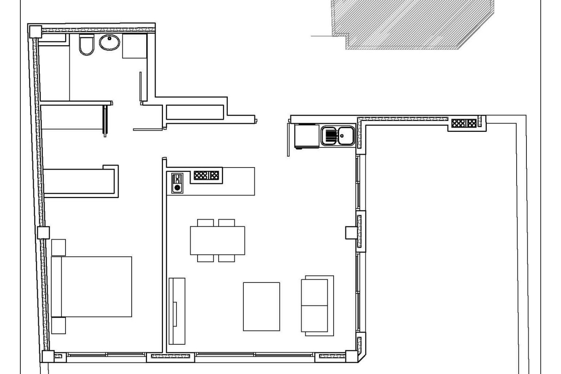 Neue Gebäude - Wohnung - Guardamar del Segura - Center