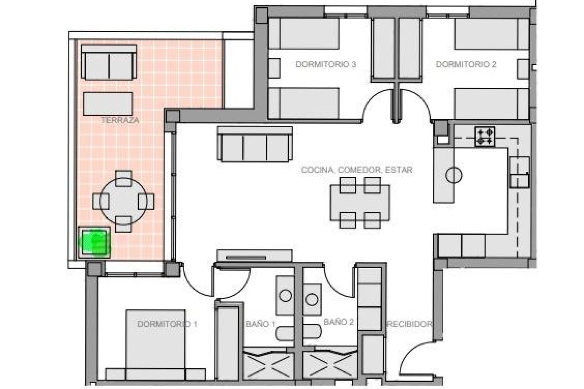 Neue Gebäude - Wohnung - Guardamar del Segura - El Raso
