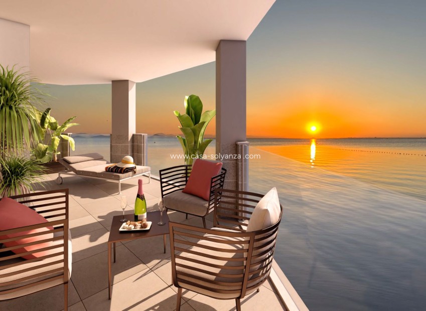 Neue Gebäude - Wohnung - La Manga del Mar Menor