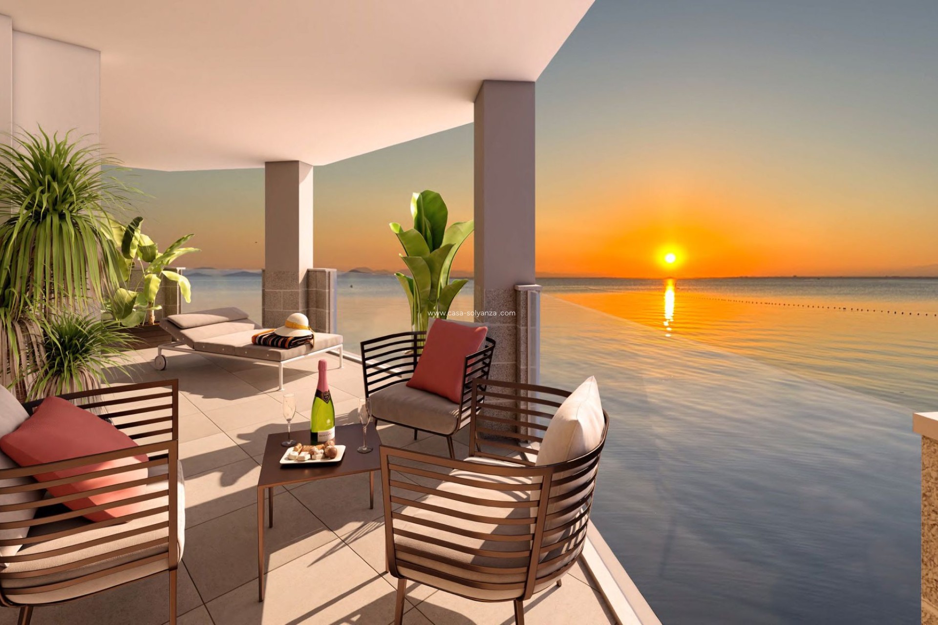 Neue Gebäude - Wohnung - La Manga del Mar Menor
