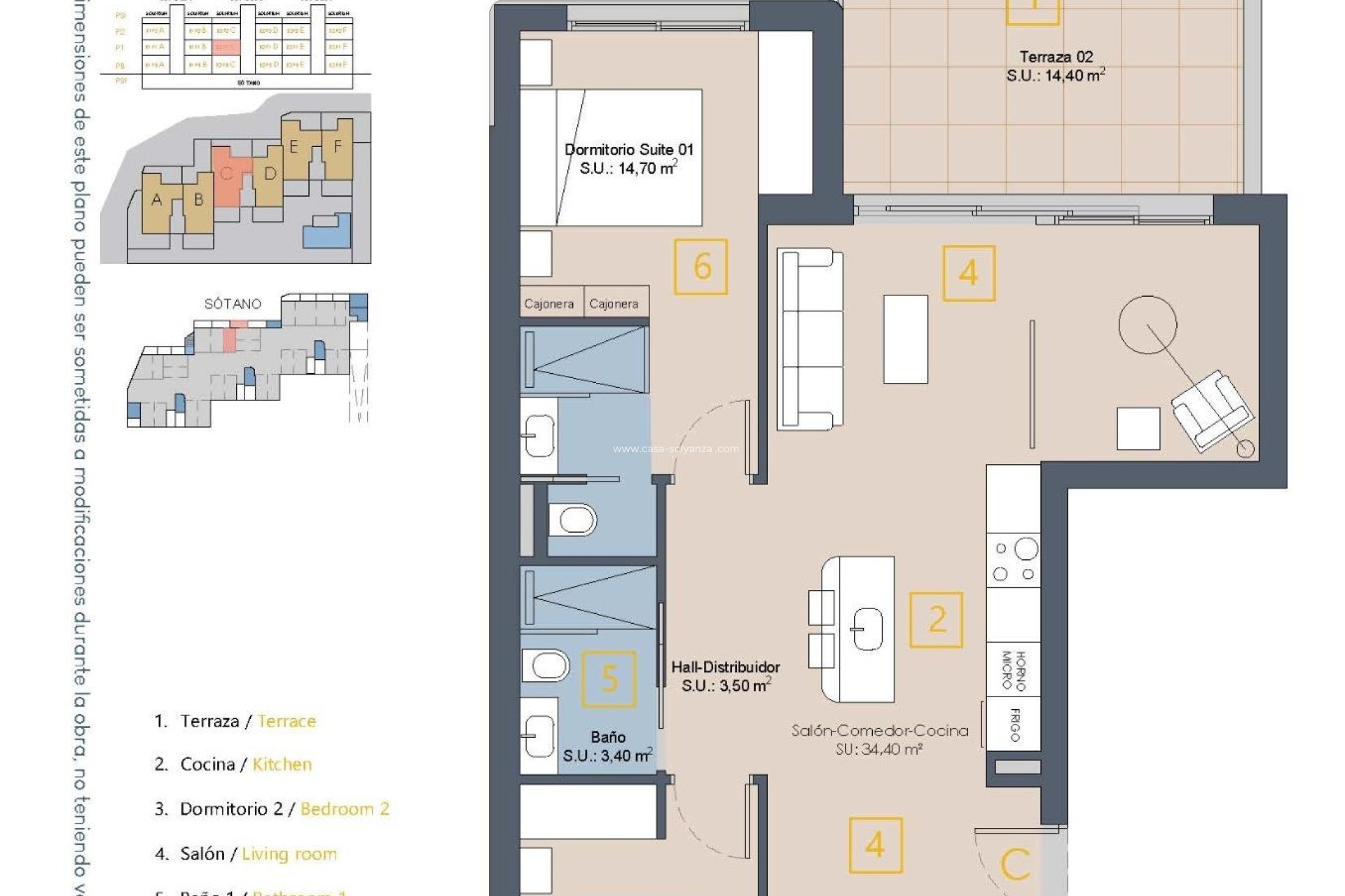 Neue Gebäude - Wohnung - Los Alcázares - Serena Golf